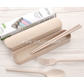 Healthy Wheat Straw Tableware Set for Kids